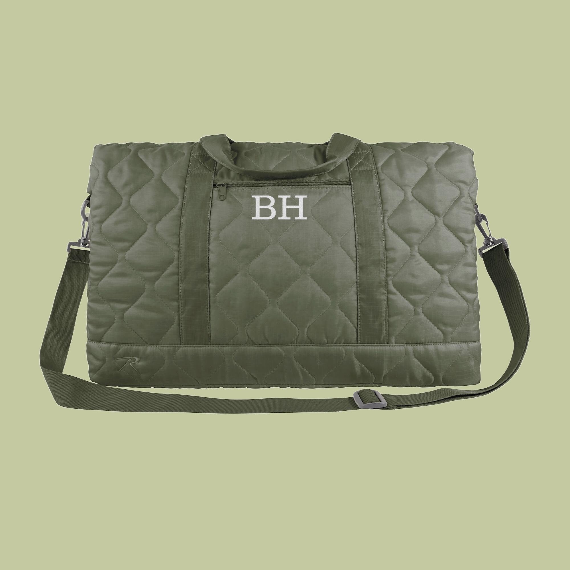 Embroidered Woobie Duffle Bag