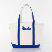 Canvas Personalized Tote with Name