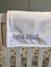 New Baby Blanket with Name