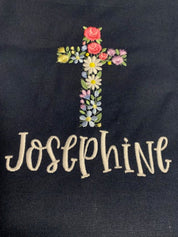 Personalized Cross CCD Church Bible Tote Bag