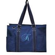 CLOSEOUT - Tote with Big Initial