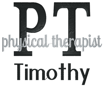 Personalized Physical Therapy Bag - PTA, OT, PT