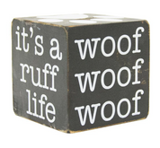 Pet Wooden Cube