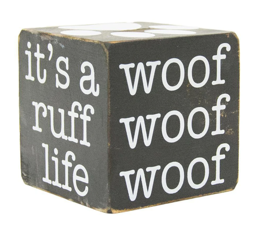 Pet Wooden Cube