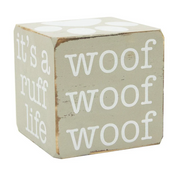 Pet Wooden Cube