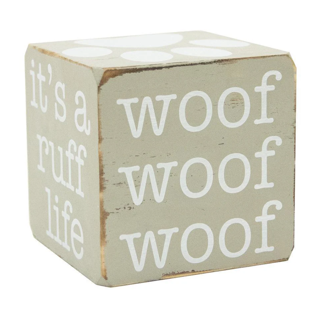 Pet Wooden Cube