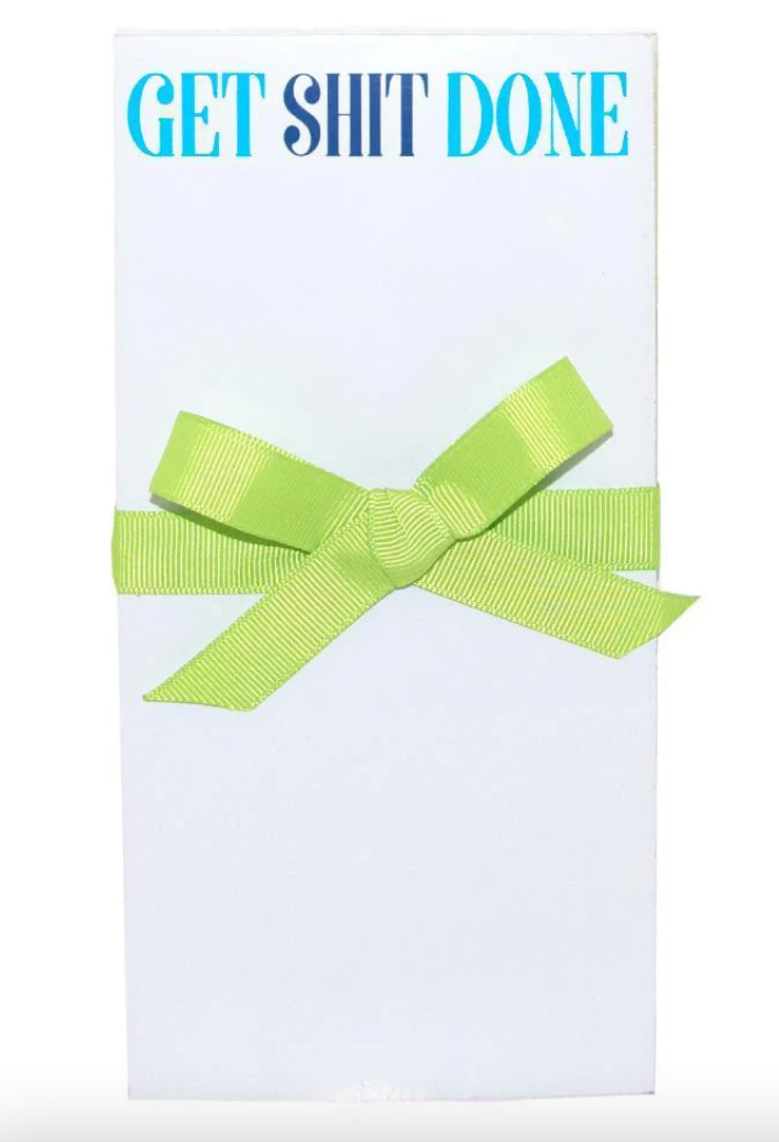 Notepad 4x8 "Get Shit Done"