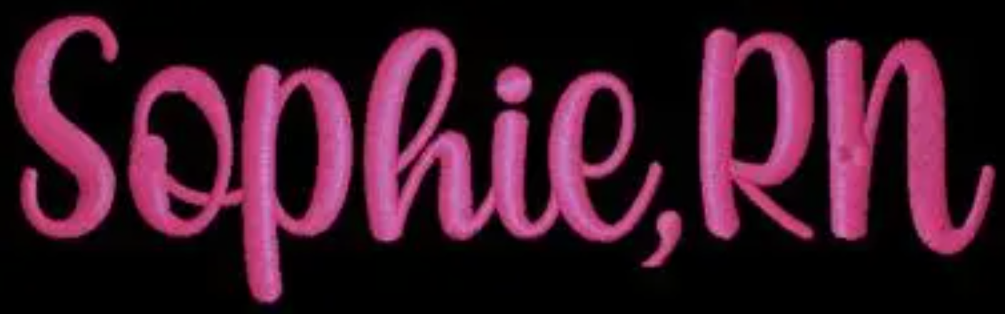 Embroidered Bow Tote with Name