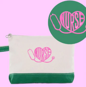 Nurse & Heart Design Totes