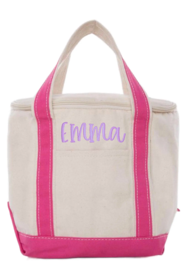 Personalized Brown Bag  Lunch Cooler