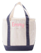 Personalized Brown Bag  Lunch Cooler