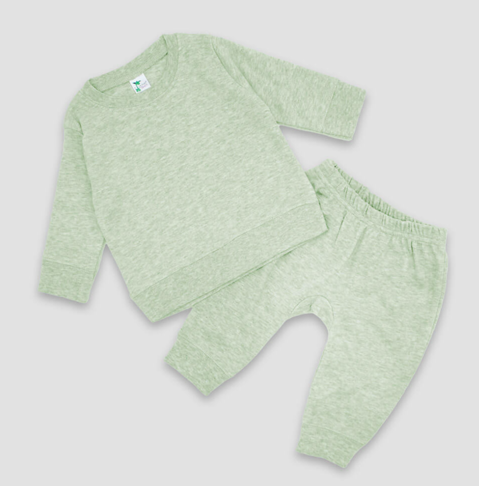 Script Font Baby Sweatsuit