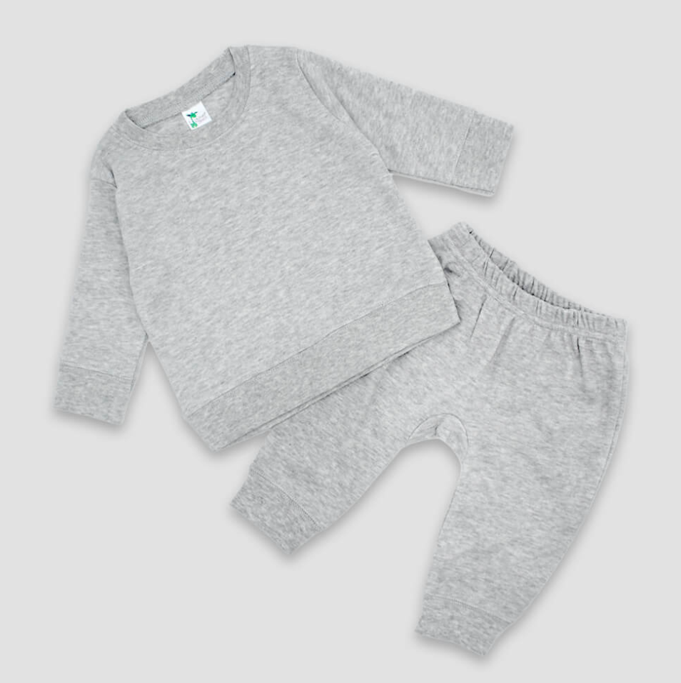 Script Font Baby Sweatsuit