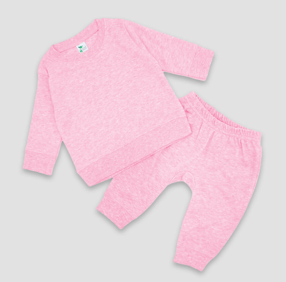 Script Font Baby Sweatsuit