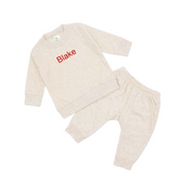 Personalized baby sweatsuit