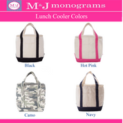 Monogrammed Adult Lunch Cooler
