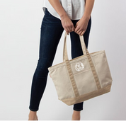 Heavy Canvas Monogrammed Tote