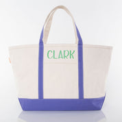 Canvas Personalized Tote with Name
