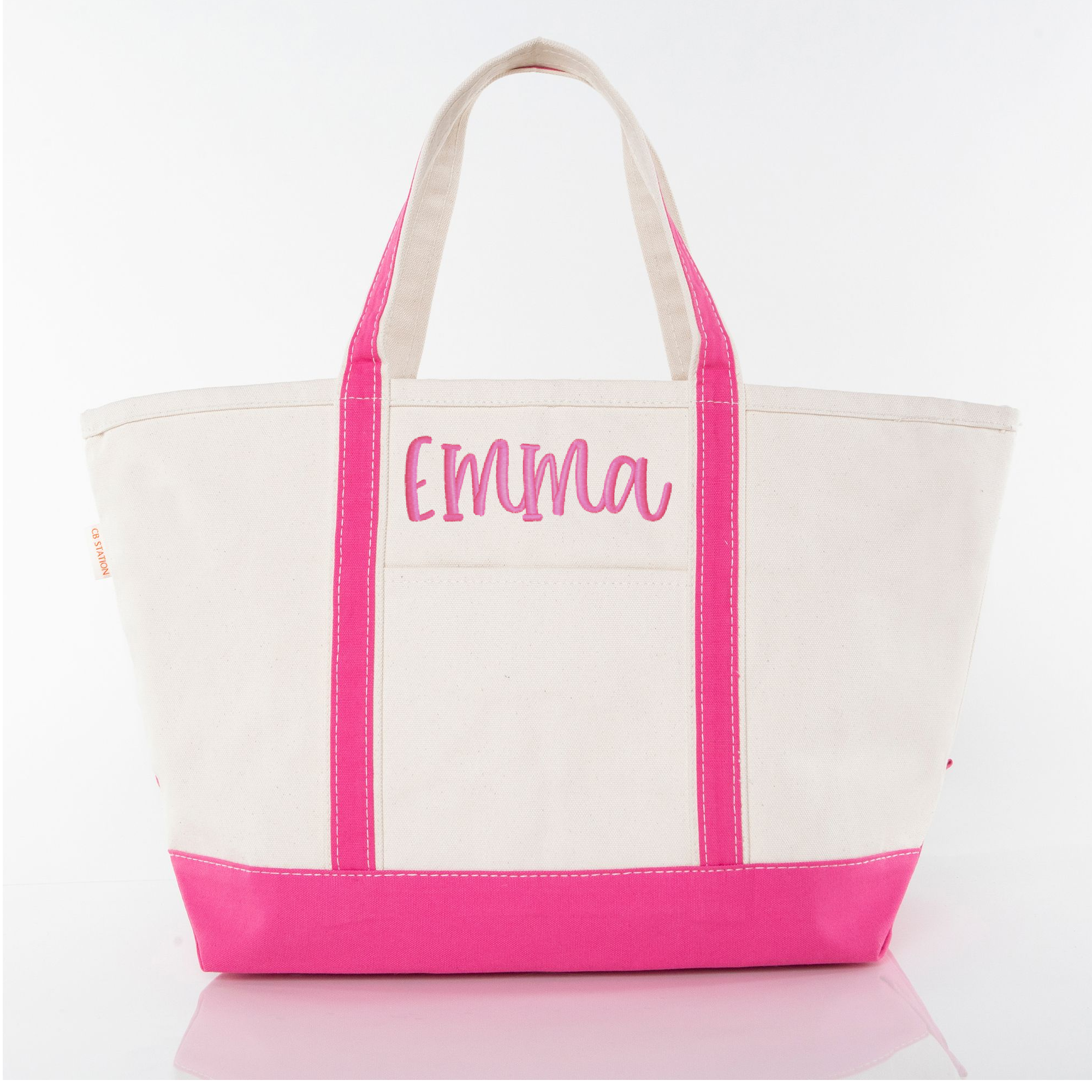Canvas Personalized Tote with Name