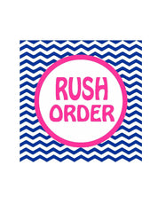 RUSH PRODUCTION ORDER Add-On - Rush Order Fee for Production — Expedited Production Order Rush Order Upgrade