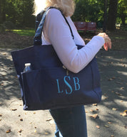 Embroidered Teachers Bag