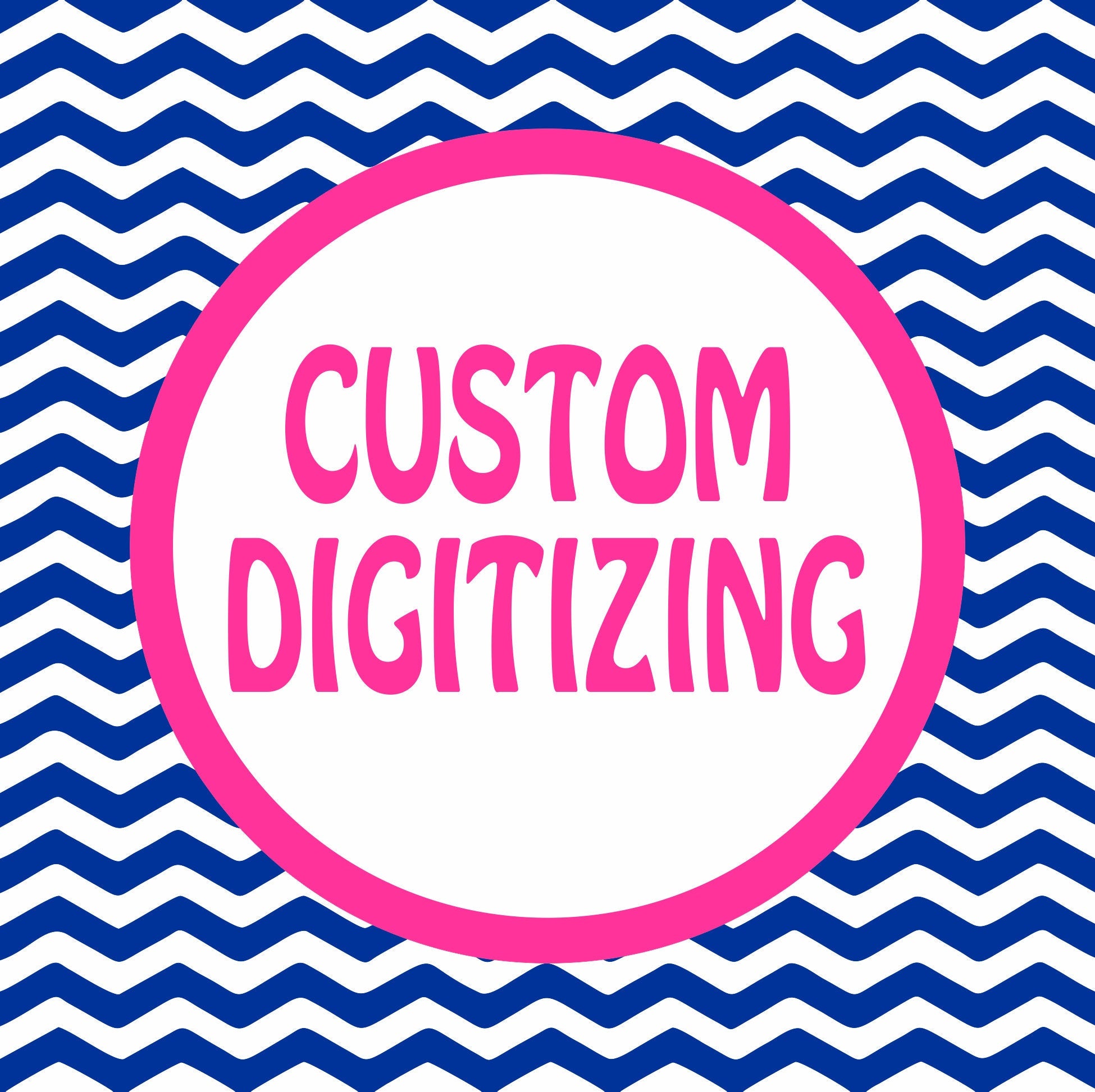 CUSTOM DIGITIZING Add-On  ***This has to be added once digitizing of digital image is approved***  Logo Digitizing - One-Time Setup Fee
