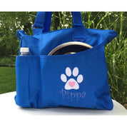 Personalized Embroidered Pet Travel Tote for Dog Park or Show