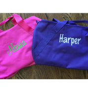 Personalized Kids Barrel Bag