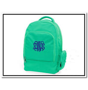 Monogrammed School Backpack
