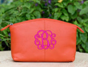 CLOSEOUT - Large Leather Cosmetic