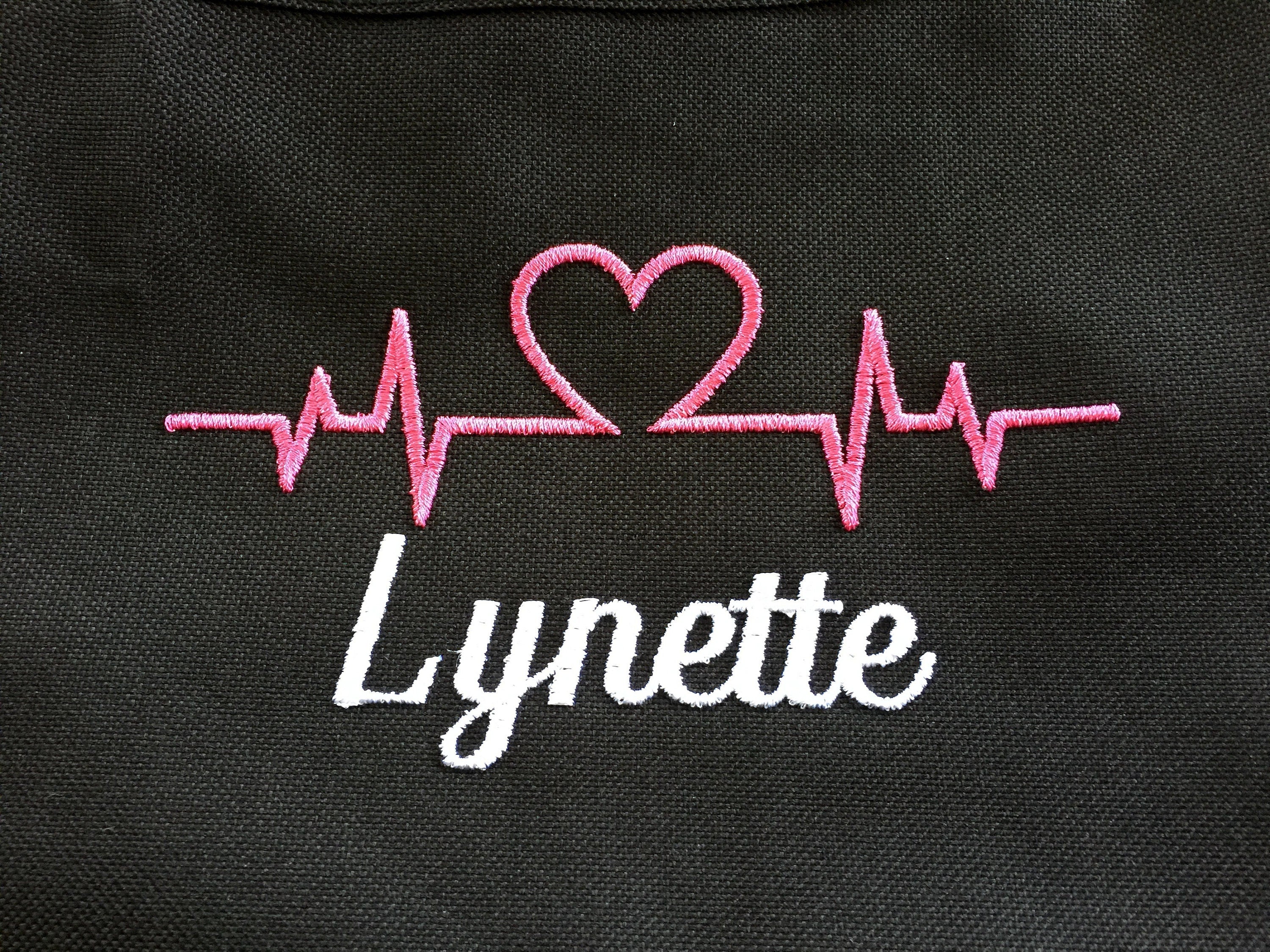 Monogrammed Nursing Bag