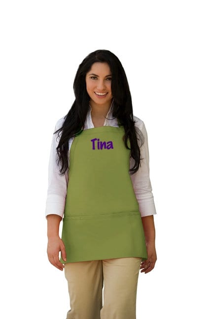 Monogrammed Apron with Name