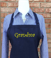 Personalized Ladies Apron with Name