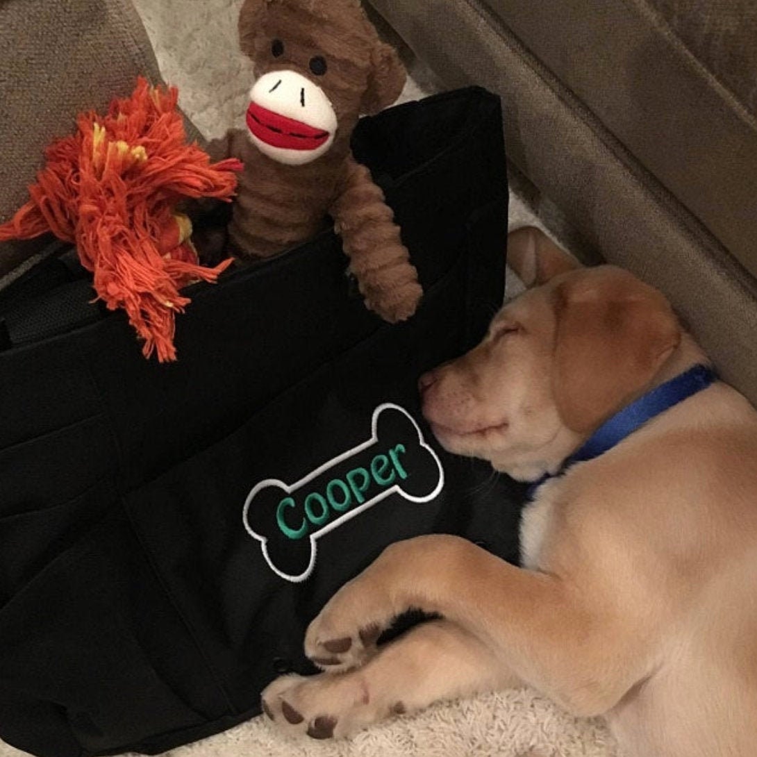 Custom Puppy Tote - Personalized Pet Bag
