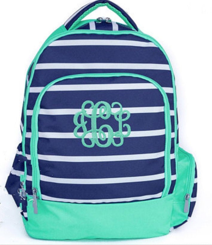 CLOSEOUT - Presley Prep Stripe Backpack