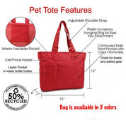 Personalized Embroidered Pet Travel Tote for Dog Park or Show