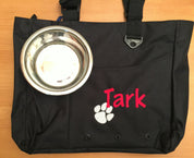 Personalized Dog Travel Tote Bag