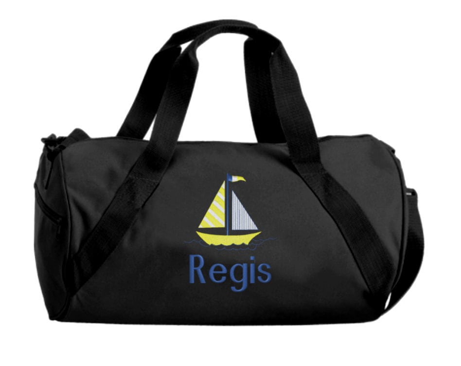Sailboat Design Kid's Duffle Bag