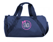 Girlie Duffle Bag with Monogram