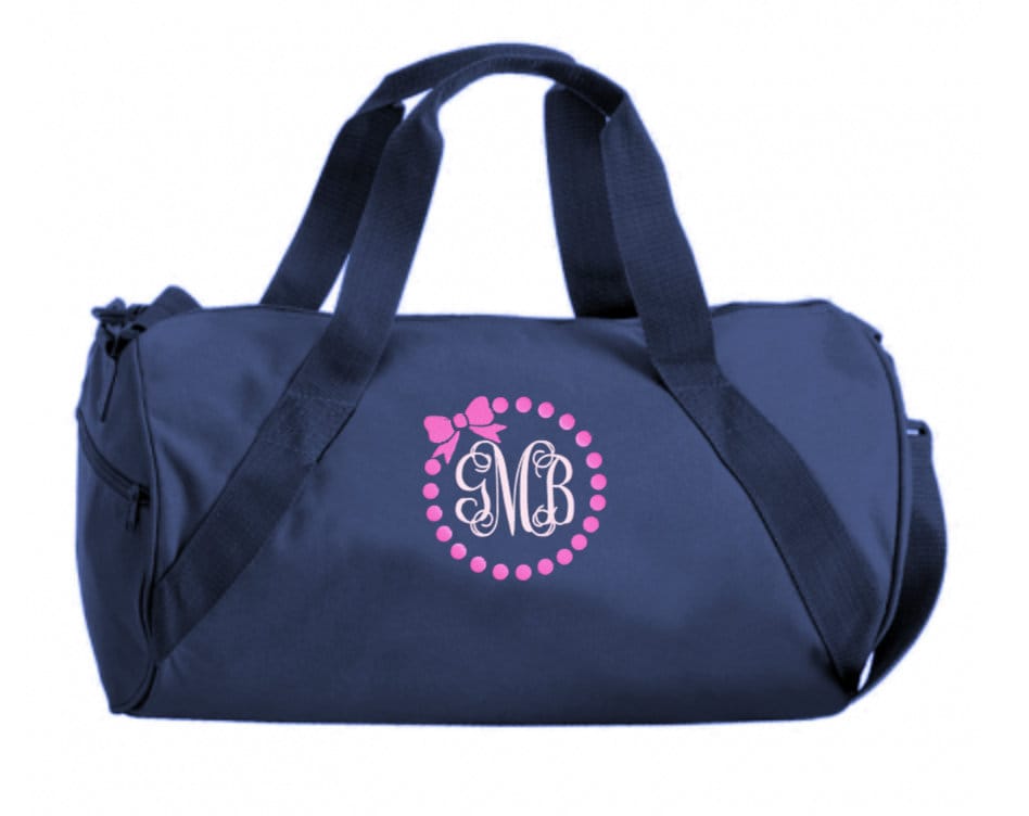 Girlie Duffle Bag with Monogram