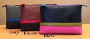 CLOSEOUT - Leather Cosmetic Case