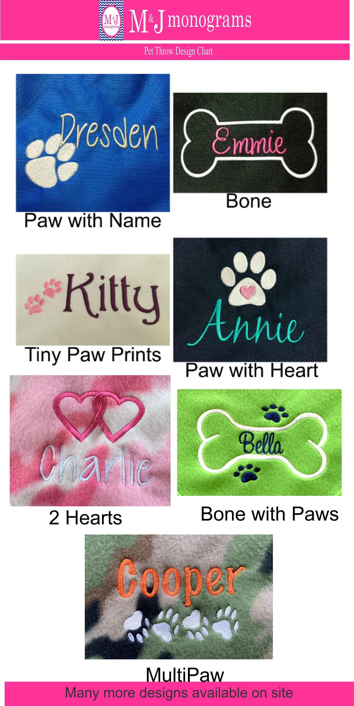 Custom Pet Blanket