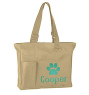 Personalized Pet Bag with Paw Print