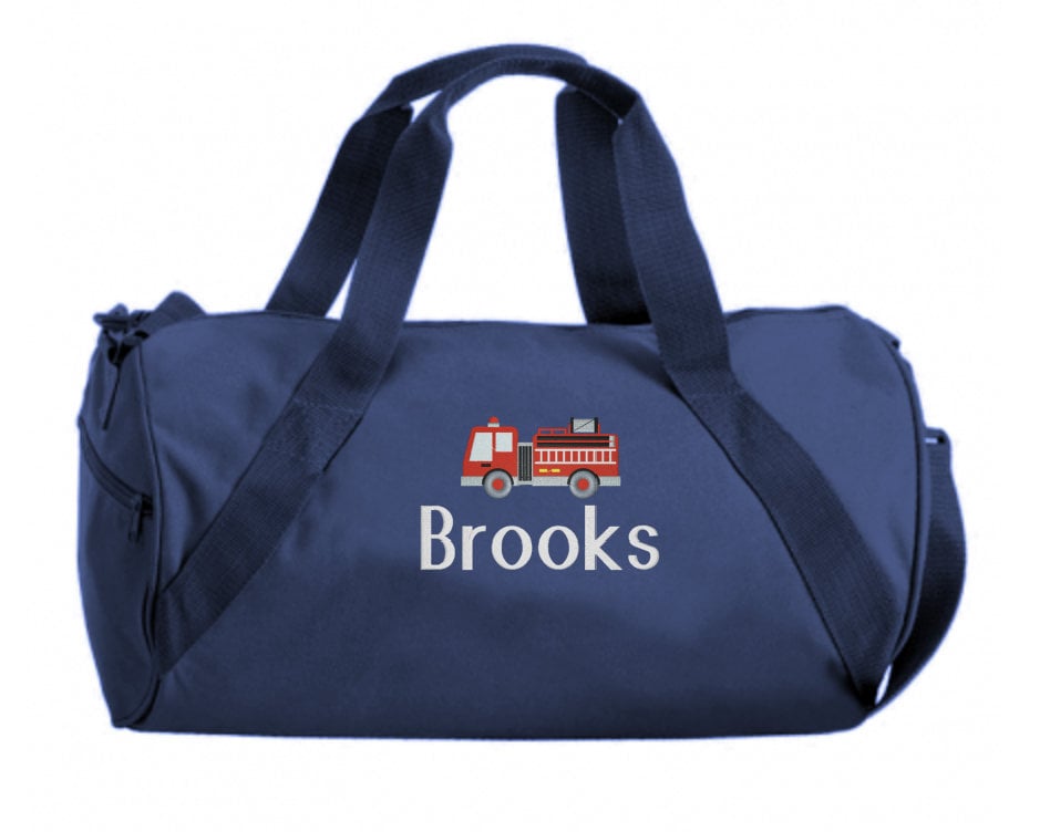 Fire Truck Kids Duffle Bag