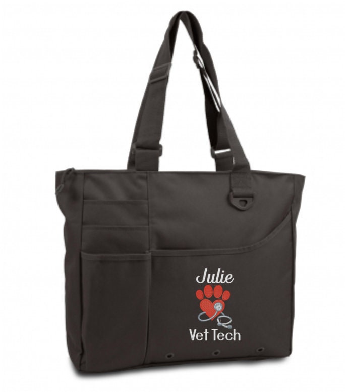Monogrammed Vet Tech Utility Bag