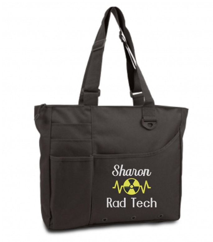 Monogrammed Radiation Tech Bag