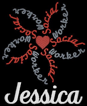 Personalized Social Worker Tote Bag