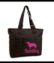 Tote Personalized with Dog Name & Breed