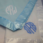 Satin Trimmed Baby Blanket