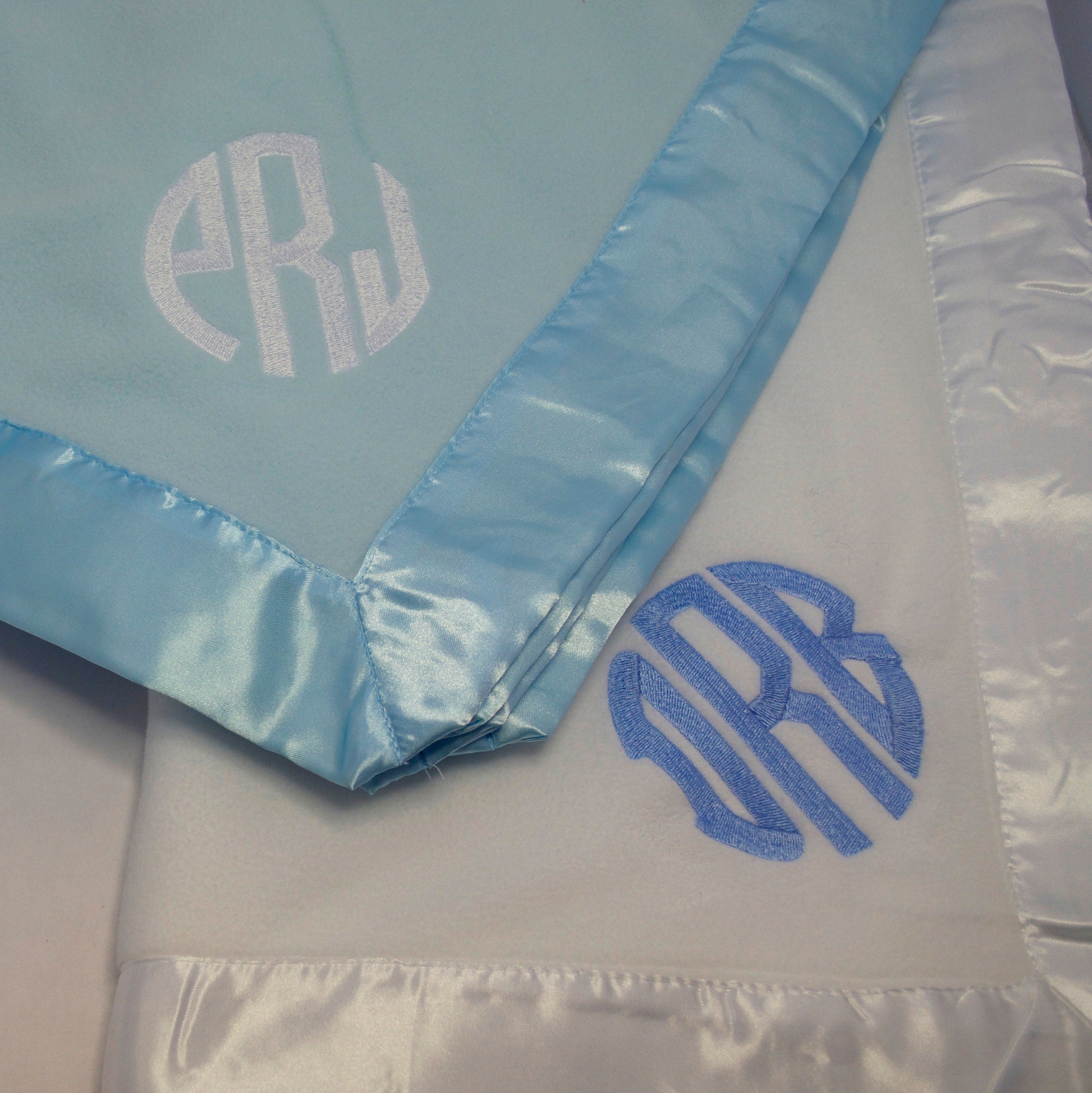 Satin Trimmed Baby Blanket